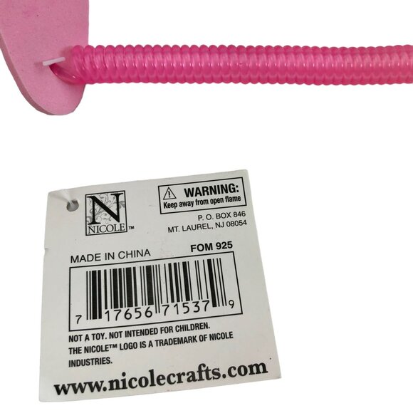 Breast Cancer Awareness Pink Ribbon Window Clings & Glitter Ribbon Visor - Picture 8 of 11